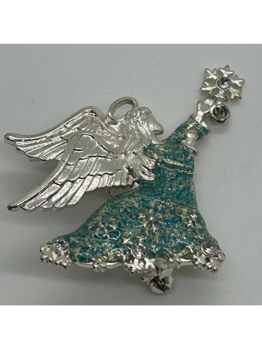 Christmas Brooch Lot Tree Pin Radko Eisenberg Avon Gerry Vintage Modern - Picture 8 of 15